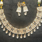 Rajputana Enamel Kundan Necklace Set