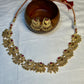 Traditional Temple Style Necklace Set – 1 Gram Gold Finish