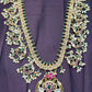 Regal Emerald Kundan Long Haar Set