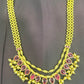 Dual Layer Maharashtrian Ruby Stone Necklace
