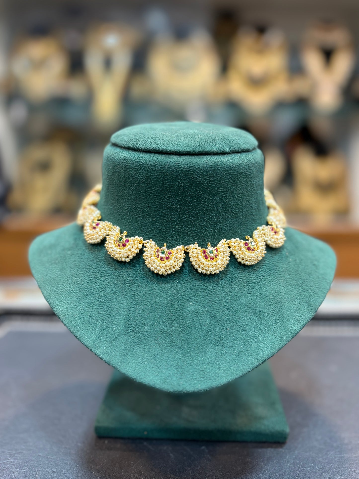 Rajlaxmi Pearl Necklace Set