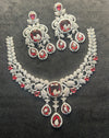 Imperial Red Radiance Necklace Set