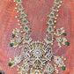 Regal Emerald Temple Bridal Necklace Set