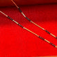 Mangalsutra with Minimalist Trikoni Pendant