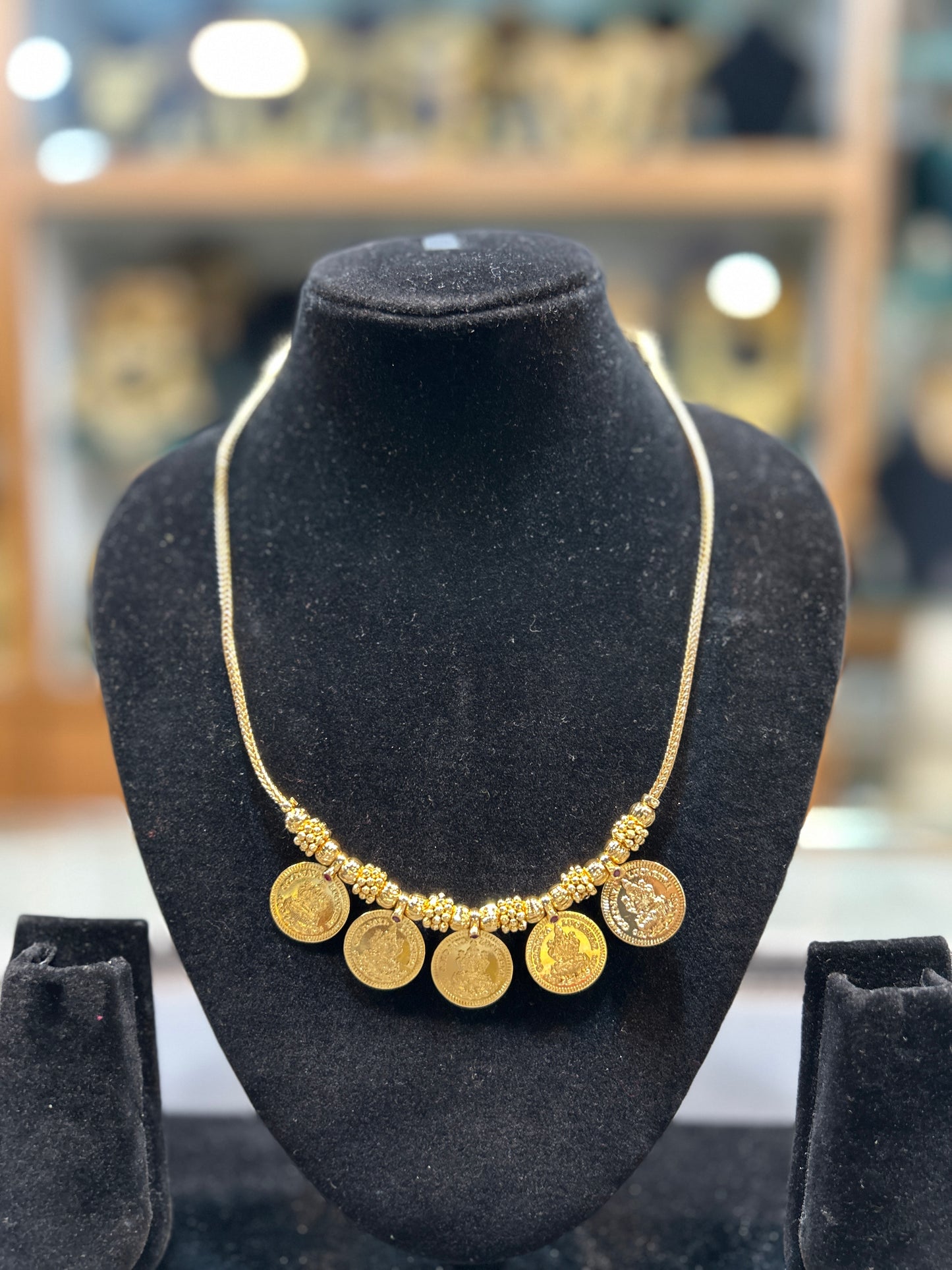Classic Maharashtrian Coin Necklace