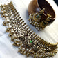 Antique Peacock Choker Set – With Pearl & Kemp Detailing
