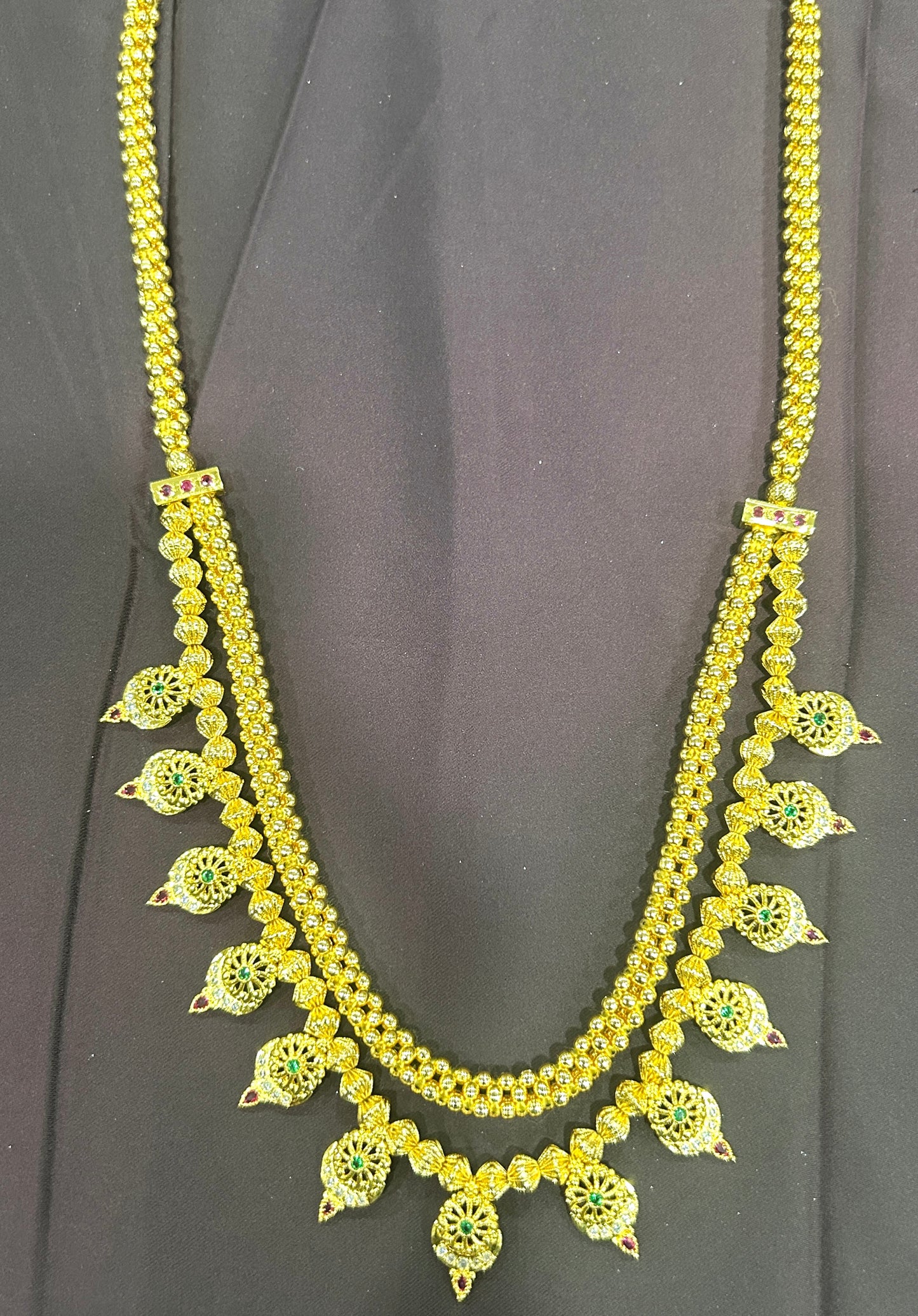 Classic Maharashtrian Coin & Motif Necklace