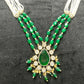 Royal Emerald & Kundan Bridal Necklace