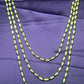 Three-Layer Traditional Ganthan with Green Beads