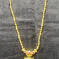 Heritage Ruby & Gold Bead Necklace
