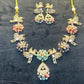 Parindey Floral Fusion Necklace Set
