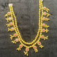 Double Layer Floral Ruby Maharashtrian Necklace