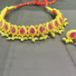 Royal Ruby Drop Choker Set