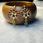 Arched Floral Kundan Bugdi Earrings