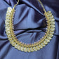 Grand Coin Haar with Purple Stone Accents