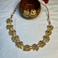 Traditional Temple Style Necklace Set – 1 Gram Gold Finish
