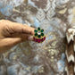 Emerald Bloom Ruby Kundan Ring