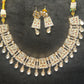 Rajputana Enamel Kundan Necklace Set