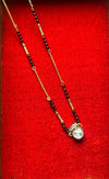 18-Inch Mangalsutra with Kundan Pendant