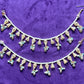 Traditional Pearl & Ghungroo Style Ear Chains (Kaanchain Pair)