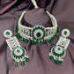 Regal Emerald & Pearl Choker Set
