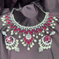 Ruby, Pearl & Diamond Statement Necklace Set