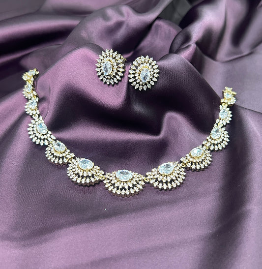 Crystal Radiance Necklace Set