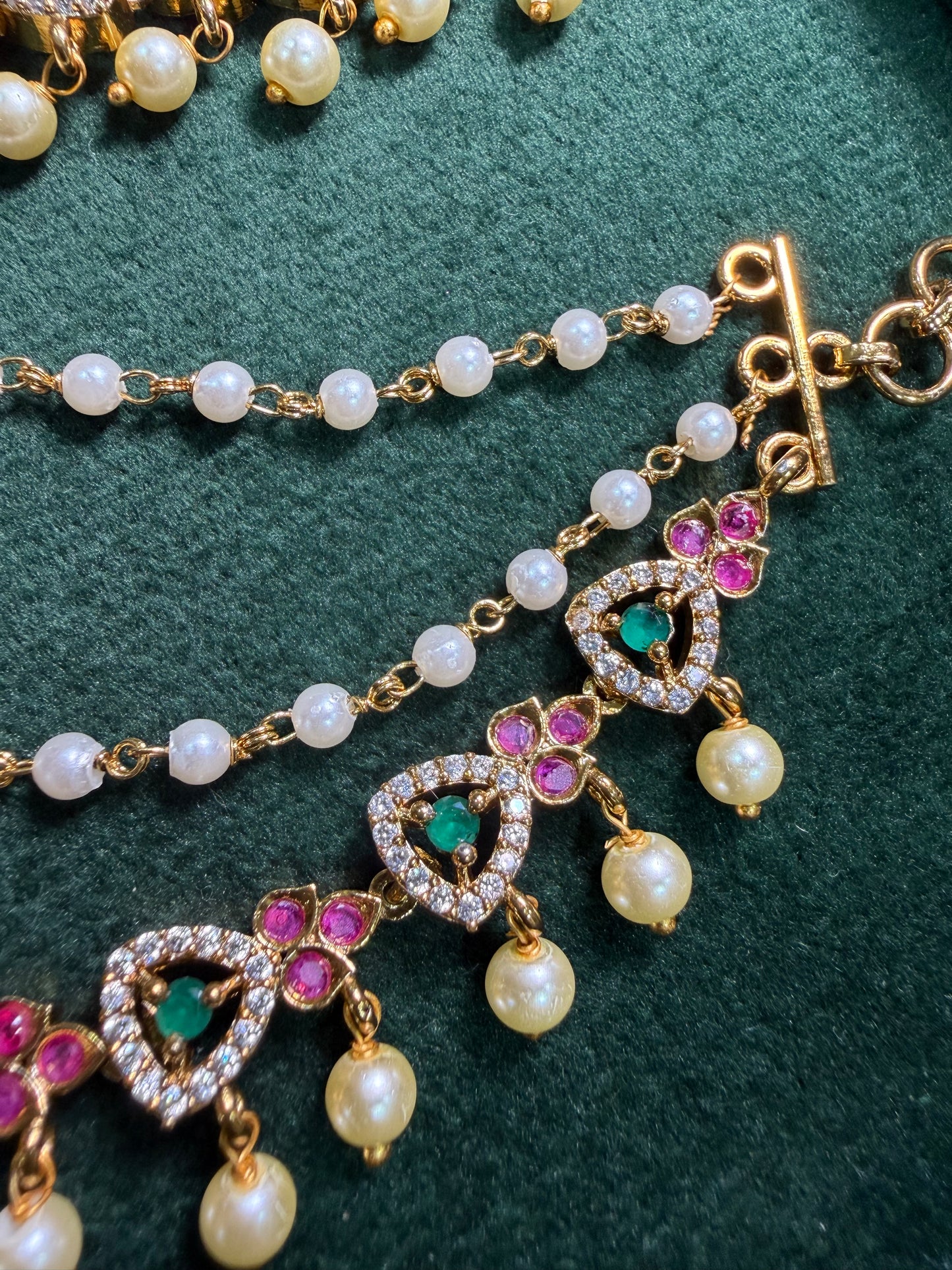 Mayuri Pearl Ear Chain