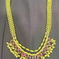 Dual Layer Maharashtrian Ruby Stone Necklace