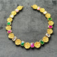 Floral Chakra Stone Necklace Set