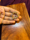 Elegant Kundan Floral Nath (1 Gram Gold Finish)
