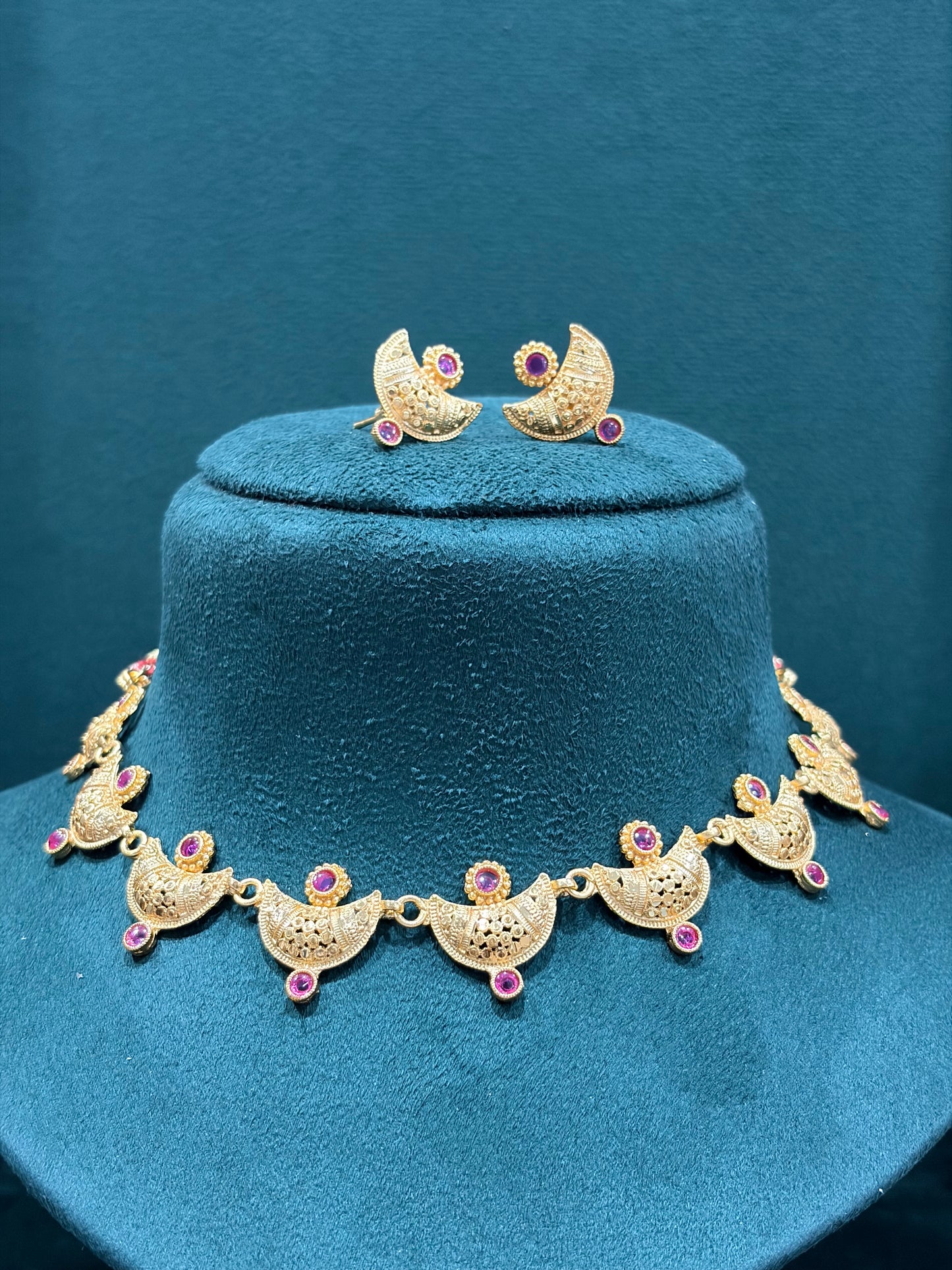 Traditional Maharashtrian Antique Choker Set