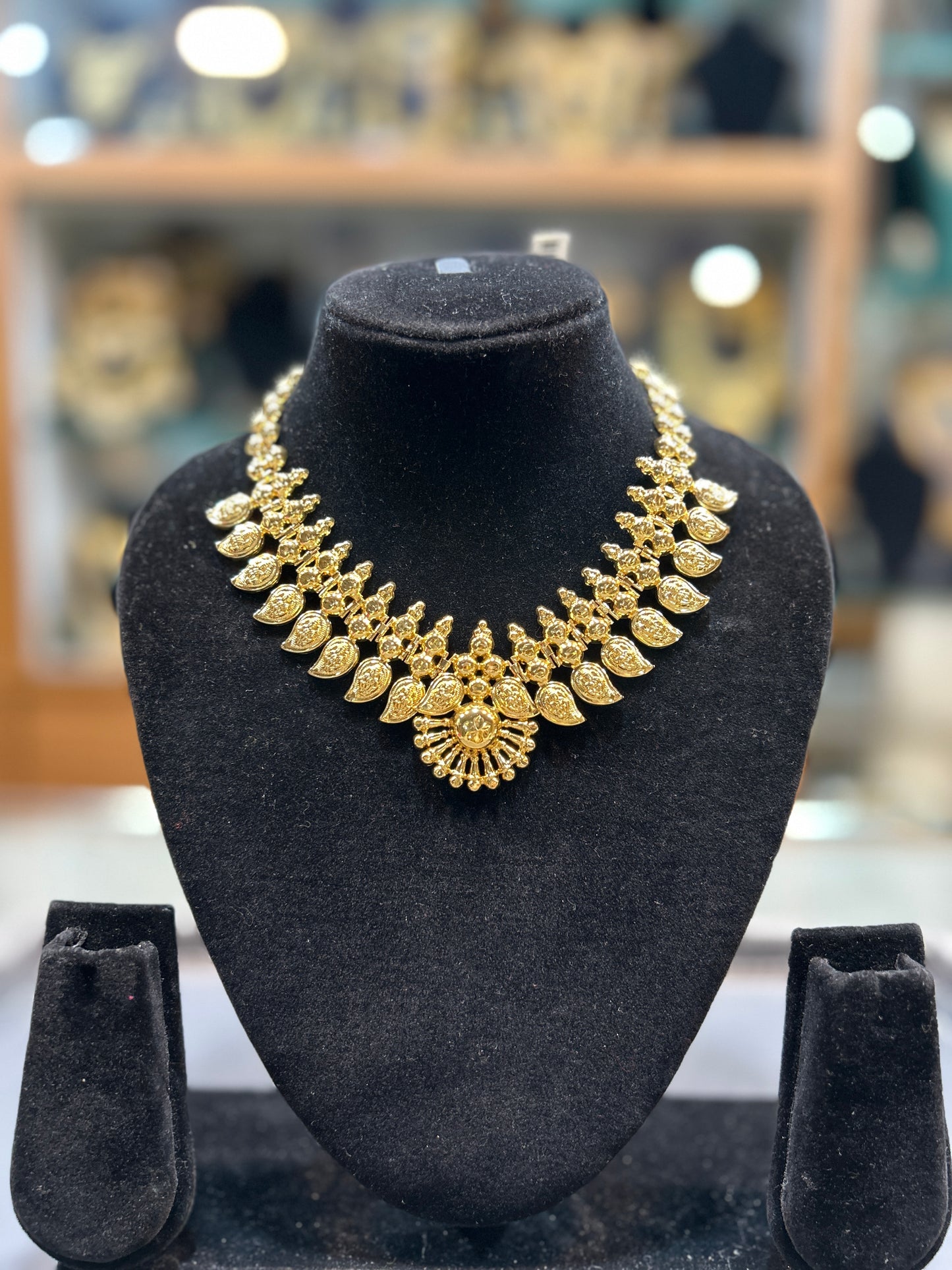 Royal Maharashtrian Temple Necklace