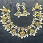 Temple Elegance Pearl Choker Set