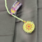 Pearl & Ruby Floral Round Maang Tikka