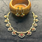 Ruby Drop Elegance Necklace Set