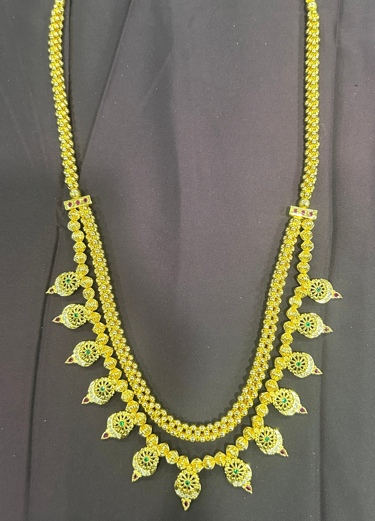 Classic Maharashtrian Coin & Motif Necklace