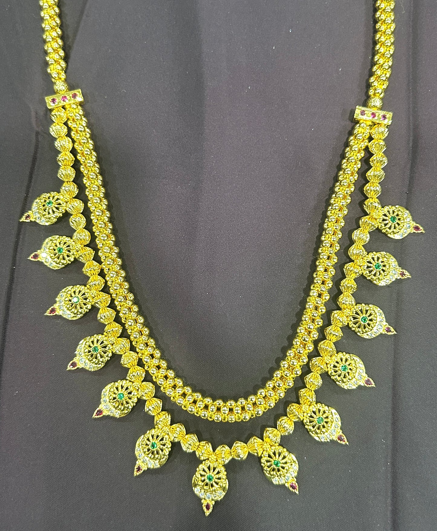 Classic Maharashtrian Coin & Motif Necklace