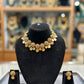 Traditional Maharashtrian Coin & Floral Necklace Set