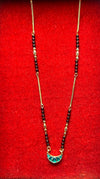18-Inch Mangalsutra with Kundan Pendant