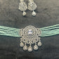 Pastel Prism Beaded Choker Set