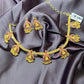 Traditional Jhumka Necklace Set with Earrings