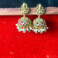 Antique Lakshmi Temple Jhumka Earrings