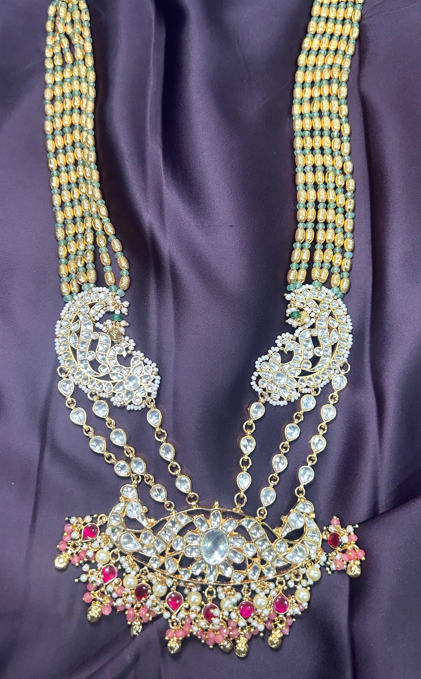 Kundan & Beaded Long Necklace