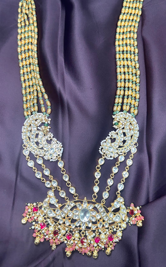 Kundan & Beaded Long Necklace