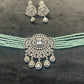 Pastel Prism Beaded Choker Set