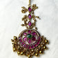 Kundan Maang Tikka with Ghungroo Detailing