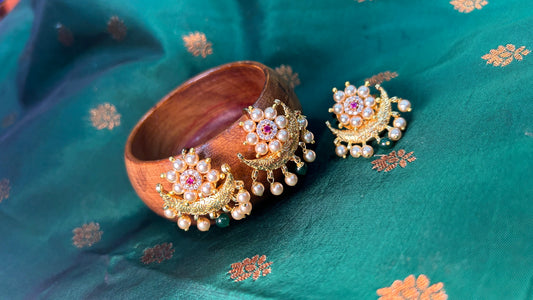 Chandrakor Bugdi & Ring Set
