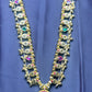 Ruby & Emerald Temple-Style Haar with Circular Pendant