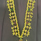 Goddess Lakshmi Temple Necklace with Crescent Pendant